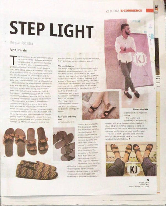 KJ featured on Dhaka Tribune Newspaper