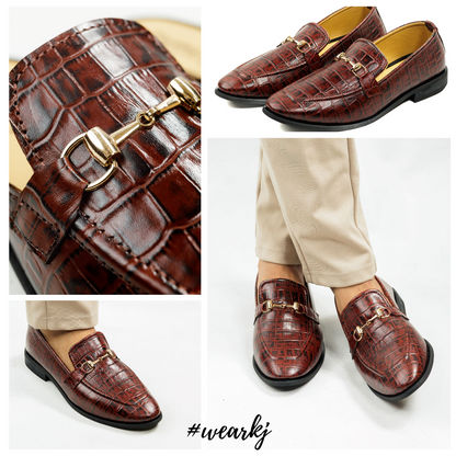 Marine Brown Mono Loafer