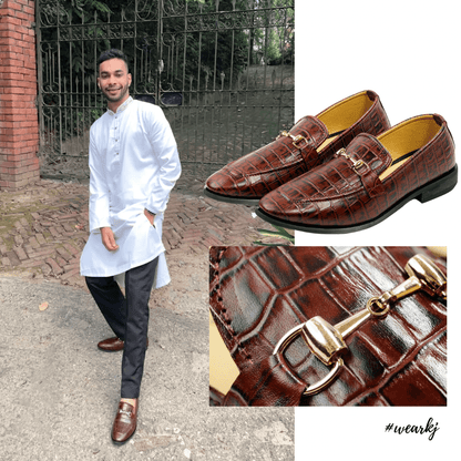 Marine Brown Mono Loafer