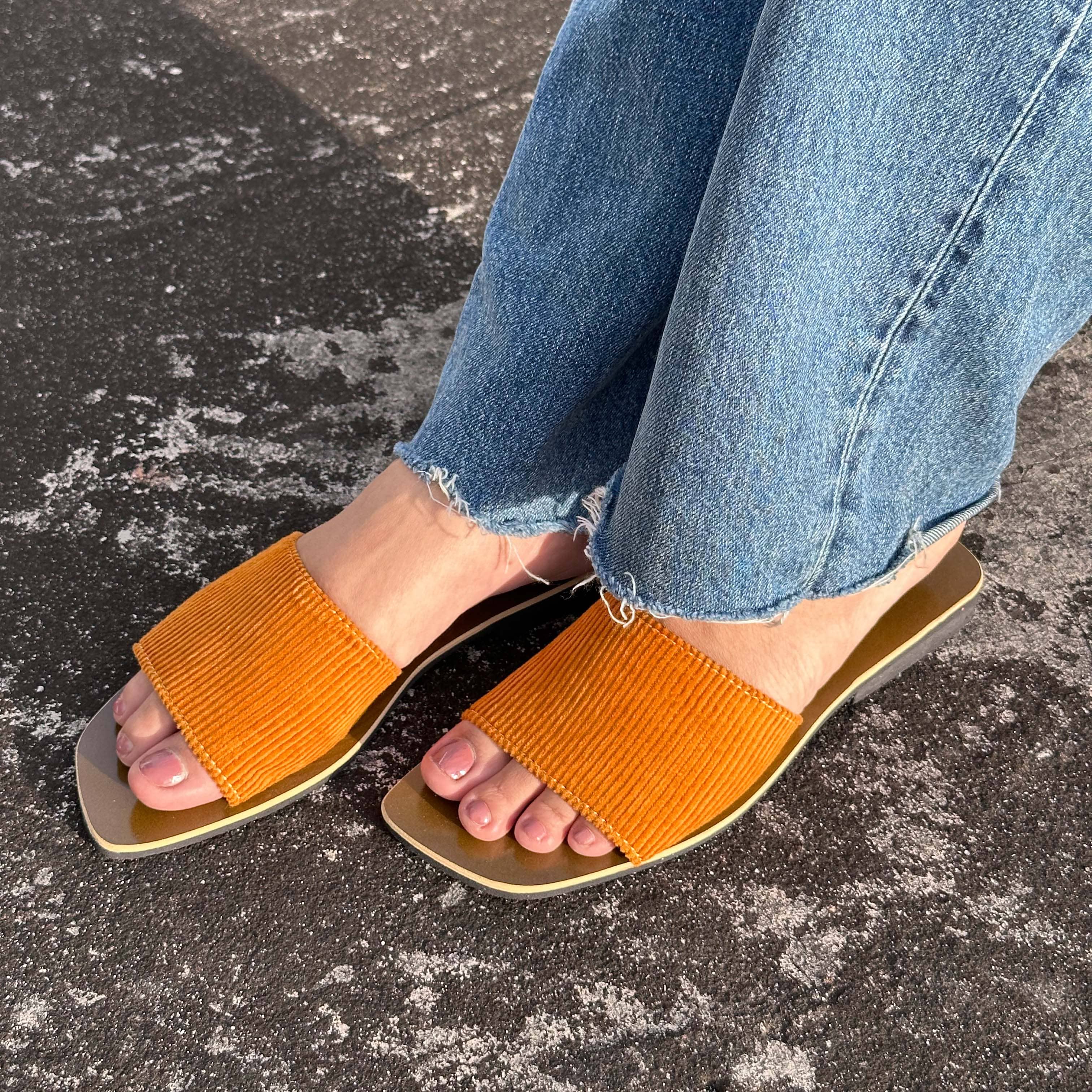 Corduroy Slide
