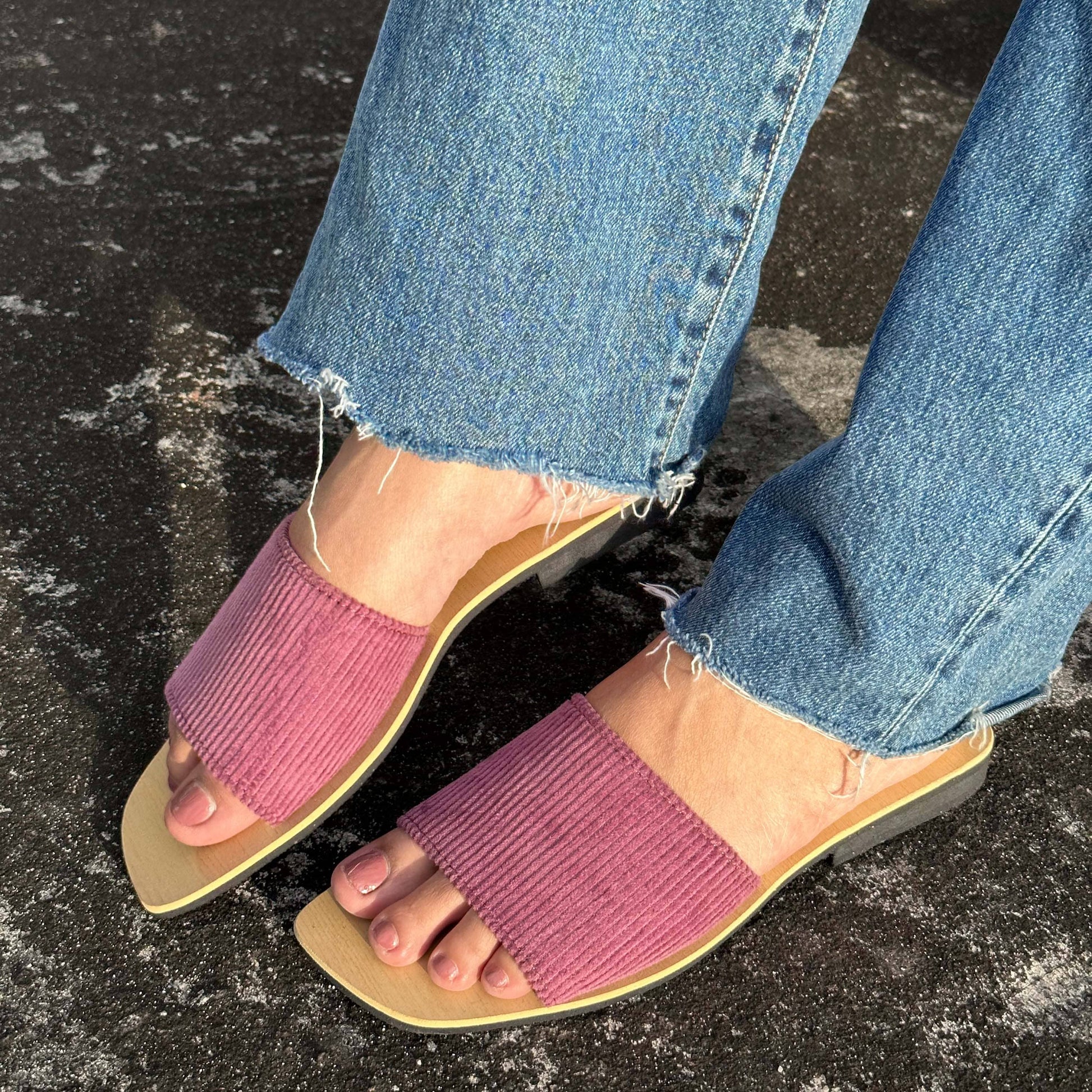 Corduroy Slide