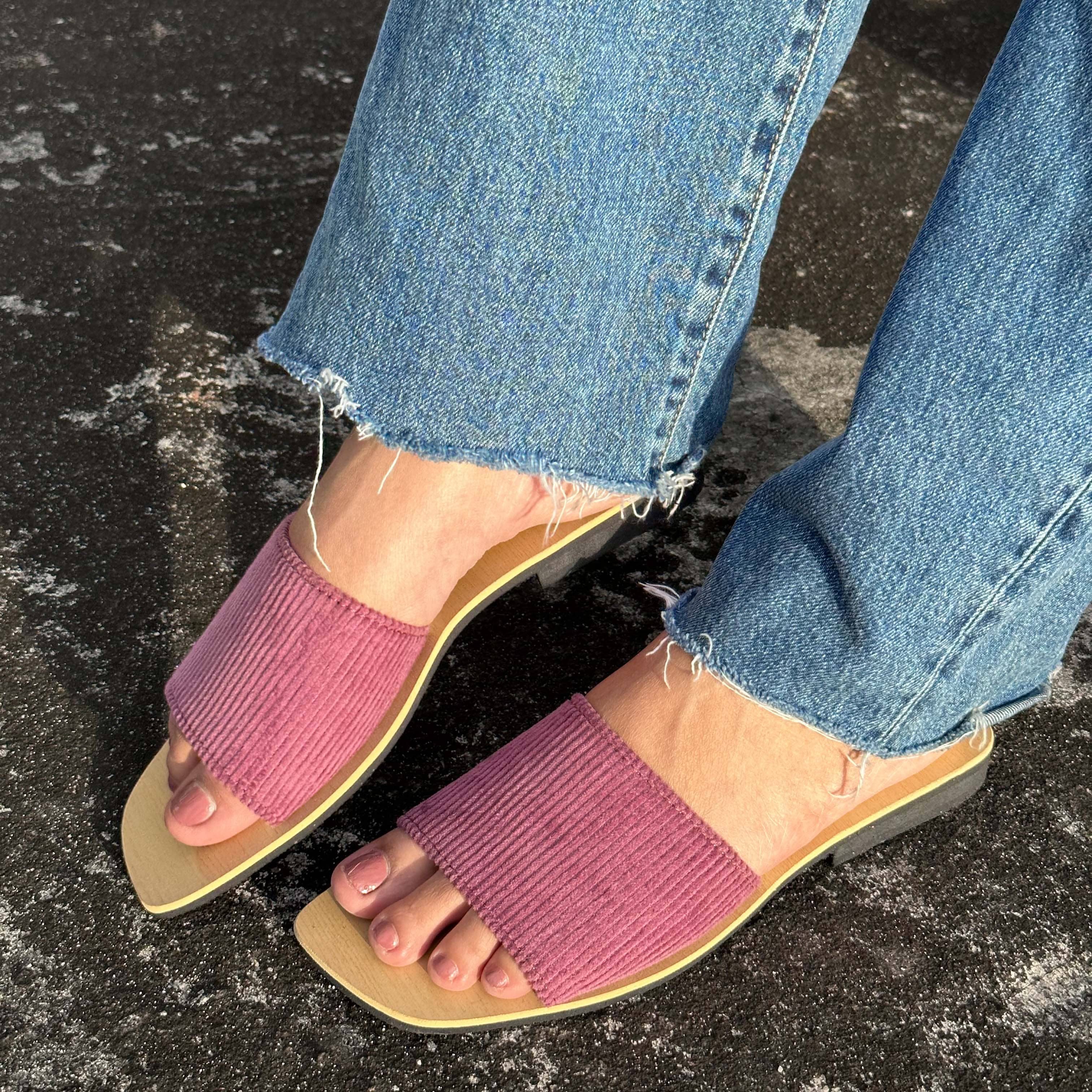 Corduroy Slide