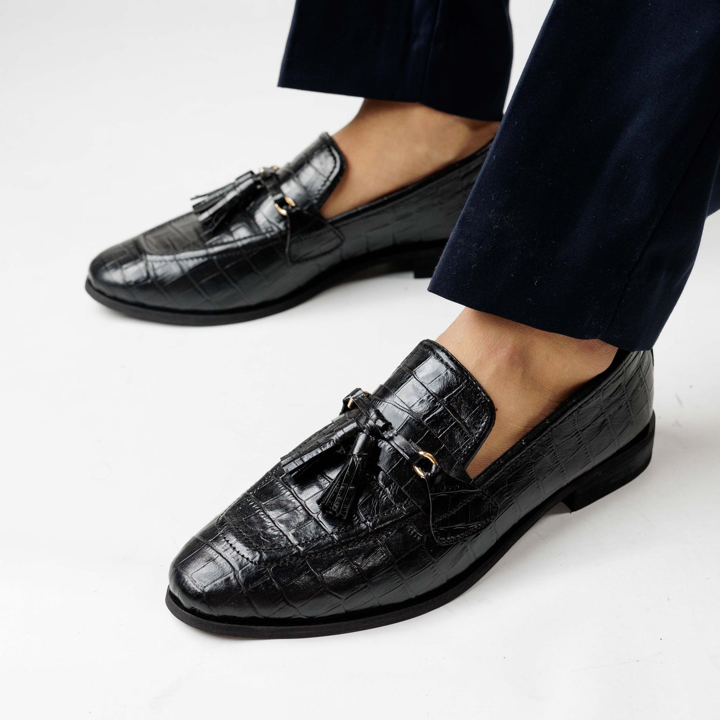 Marine Black Loafer