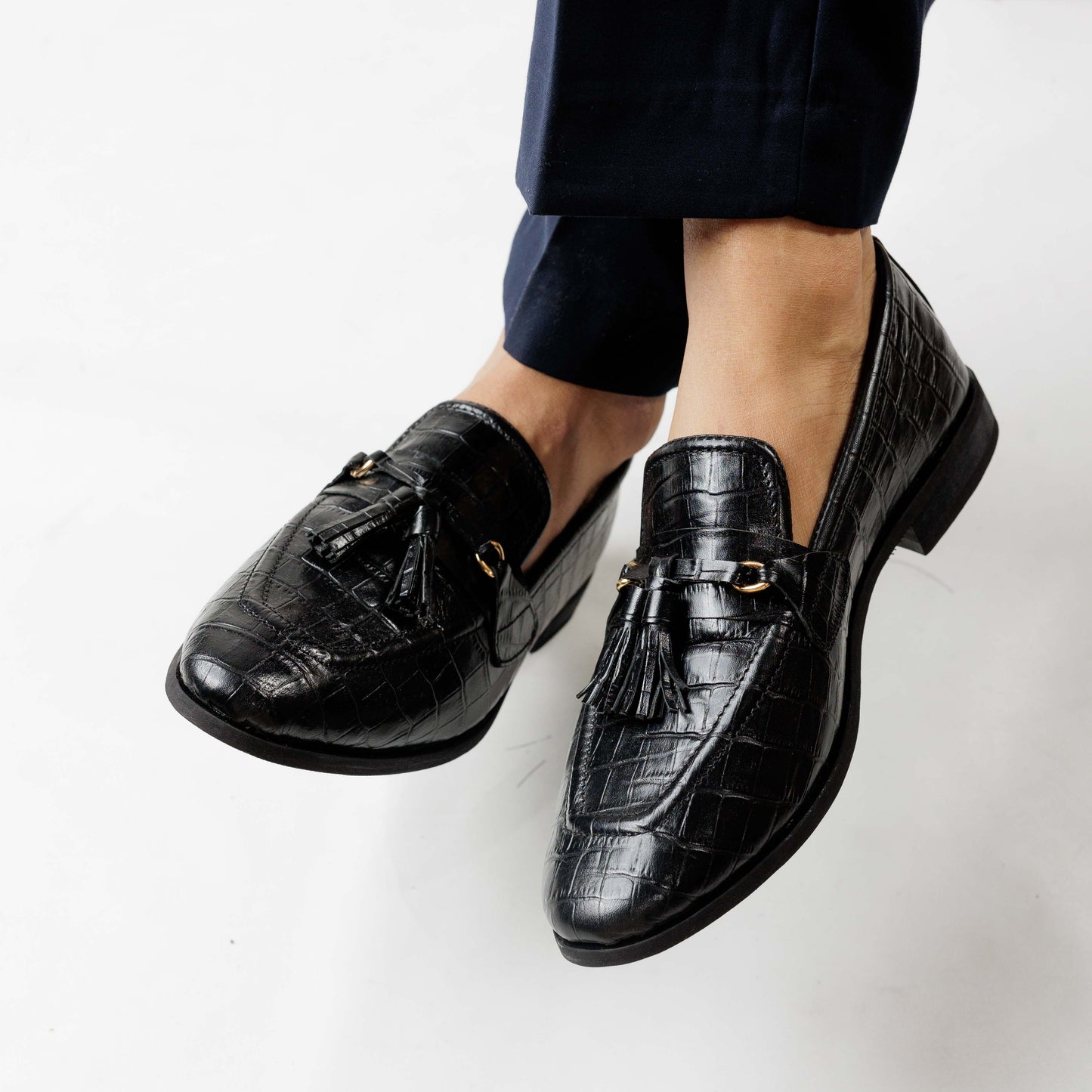 Marine Black Loafer