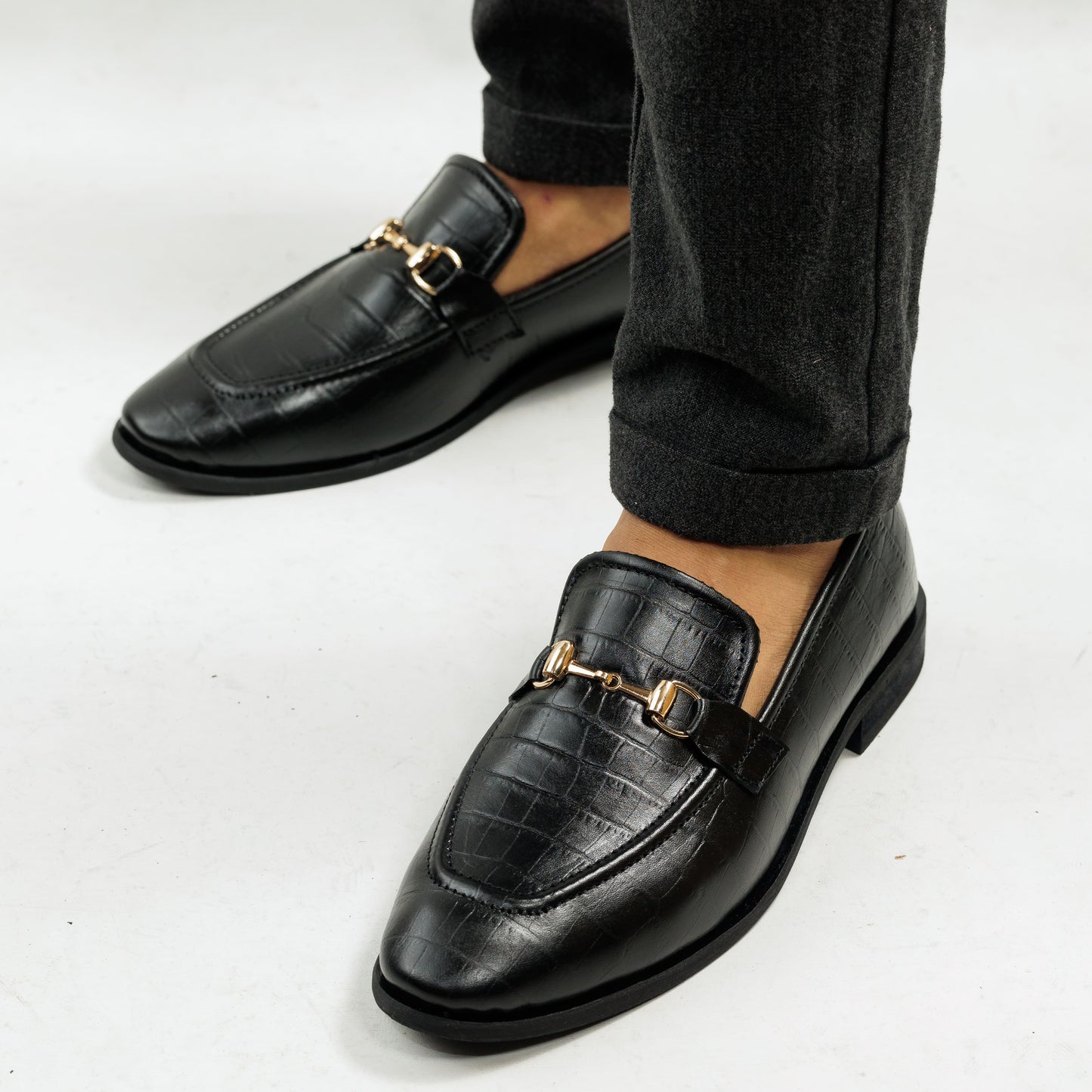 Marine Black Mono Loafer