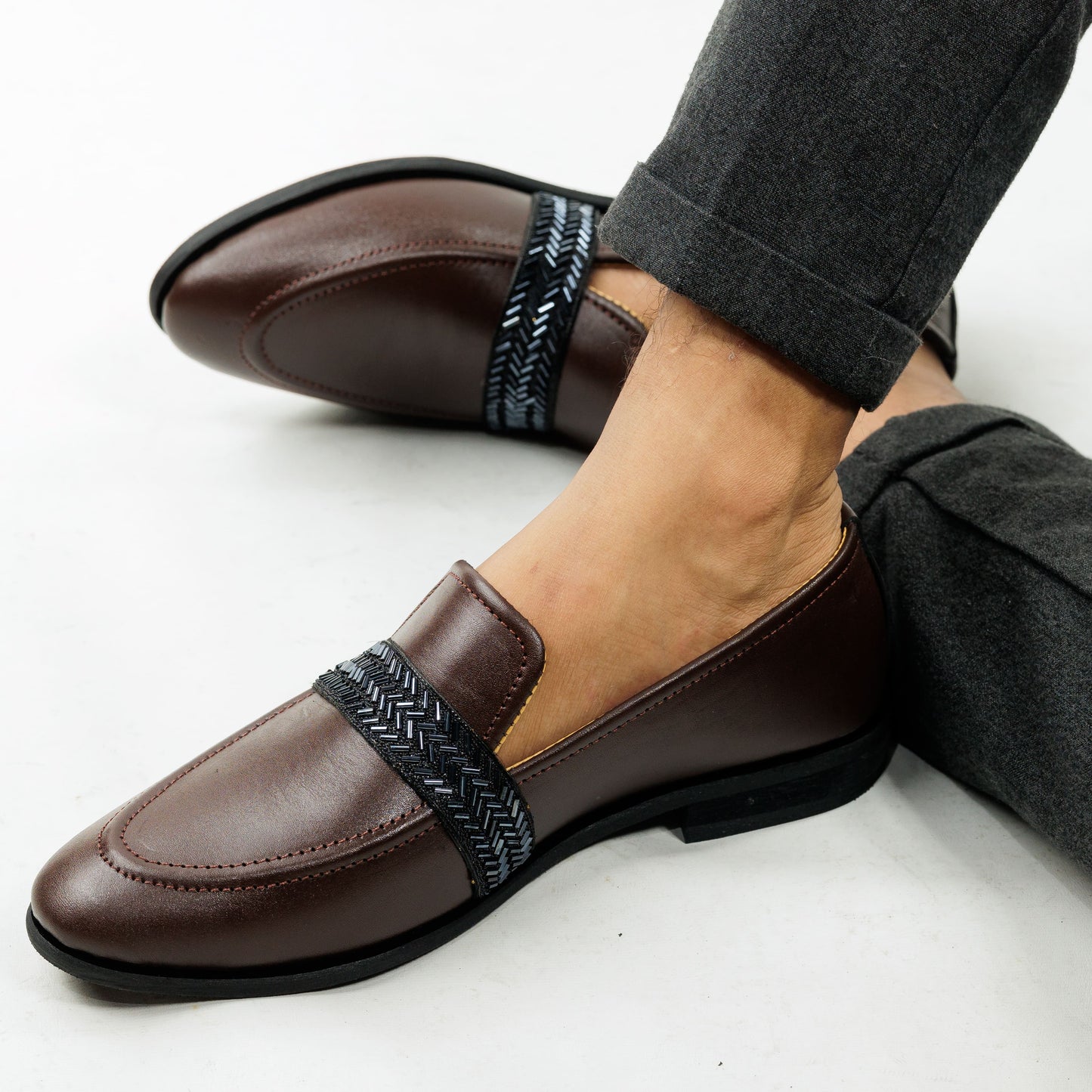 Onyx Brown Loafer