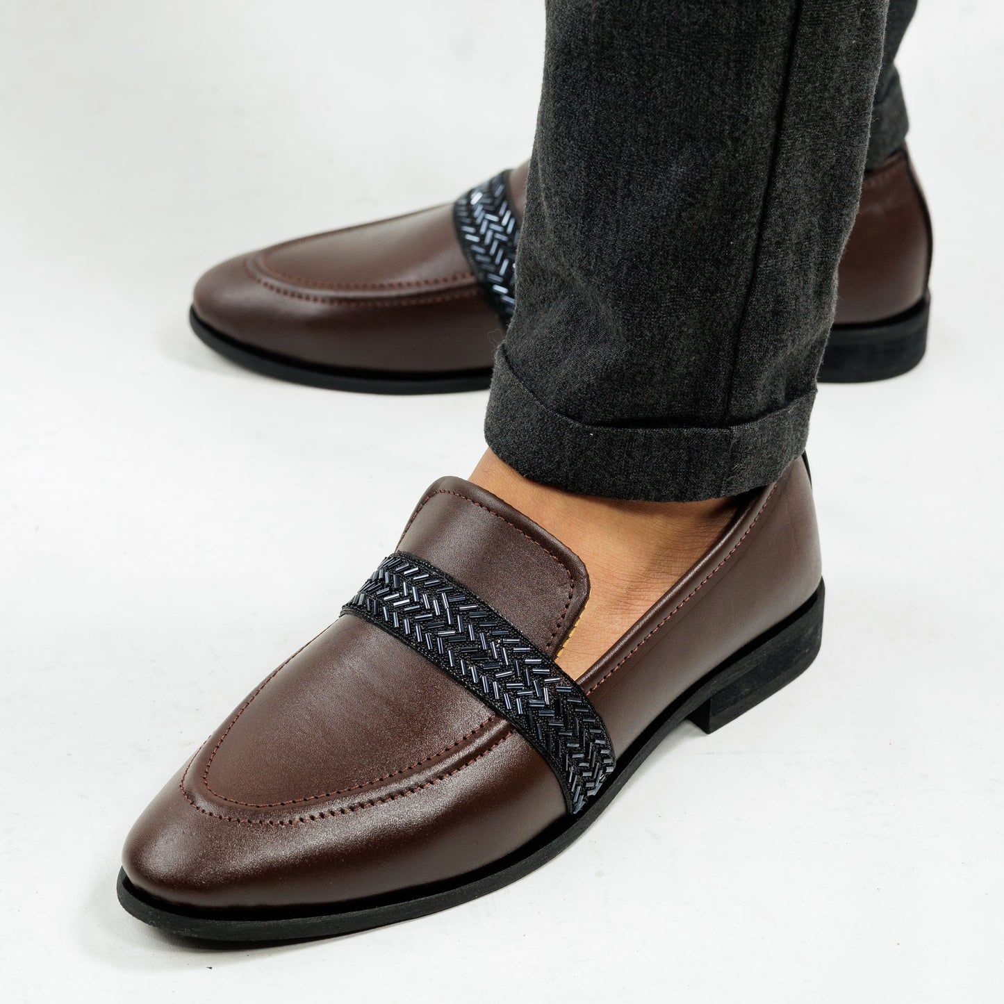 Onyx Brown Loafer