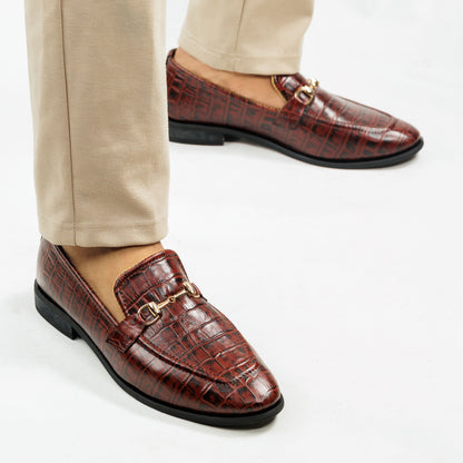 Marine Brown Mono Loafer