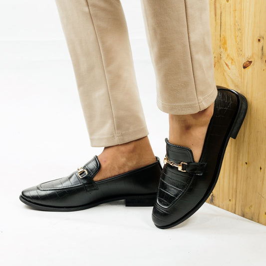 Marine Black Mono Loafer