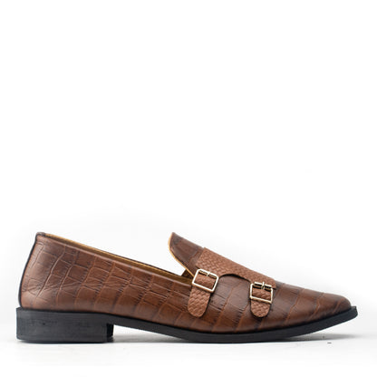 Tawny Double Monk Loafer