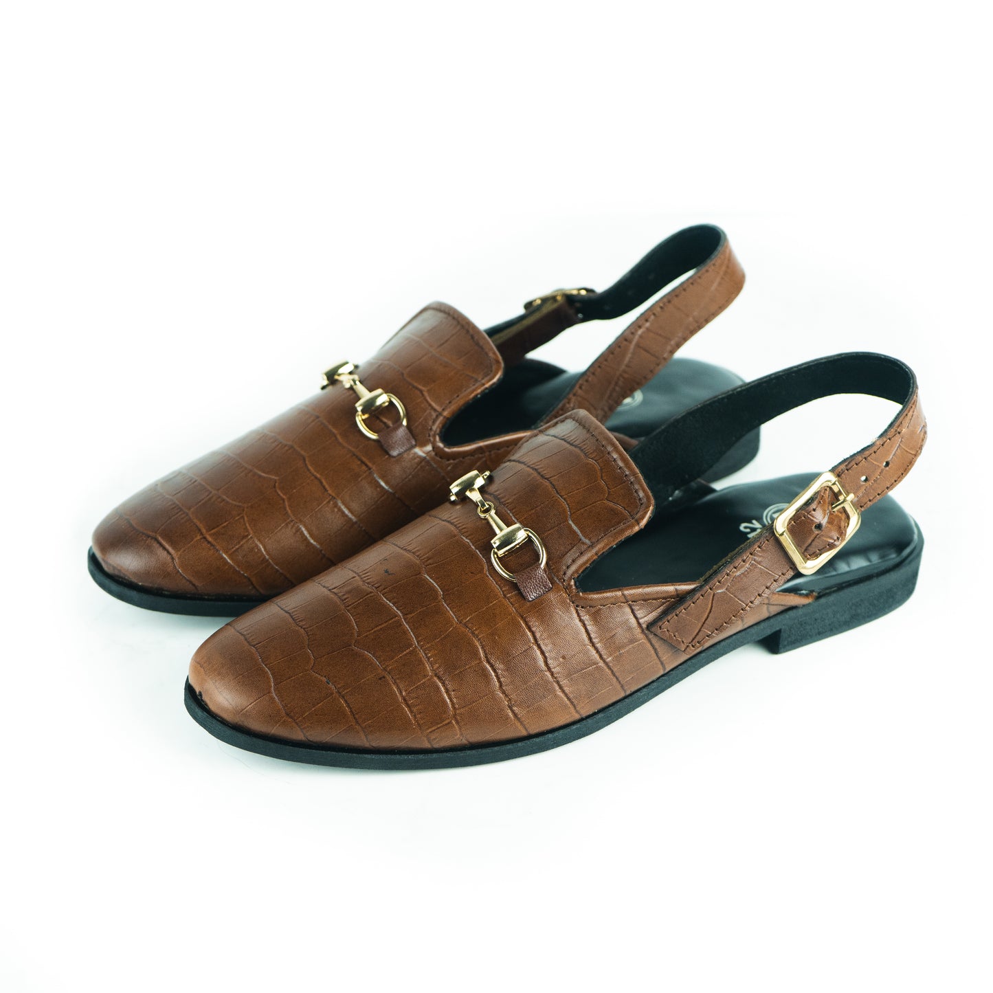 Tawny Belt Slipons