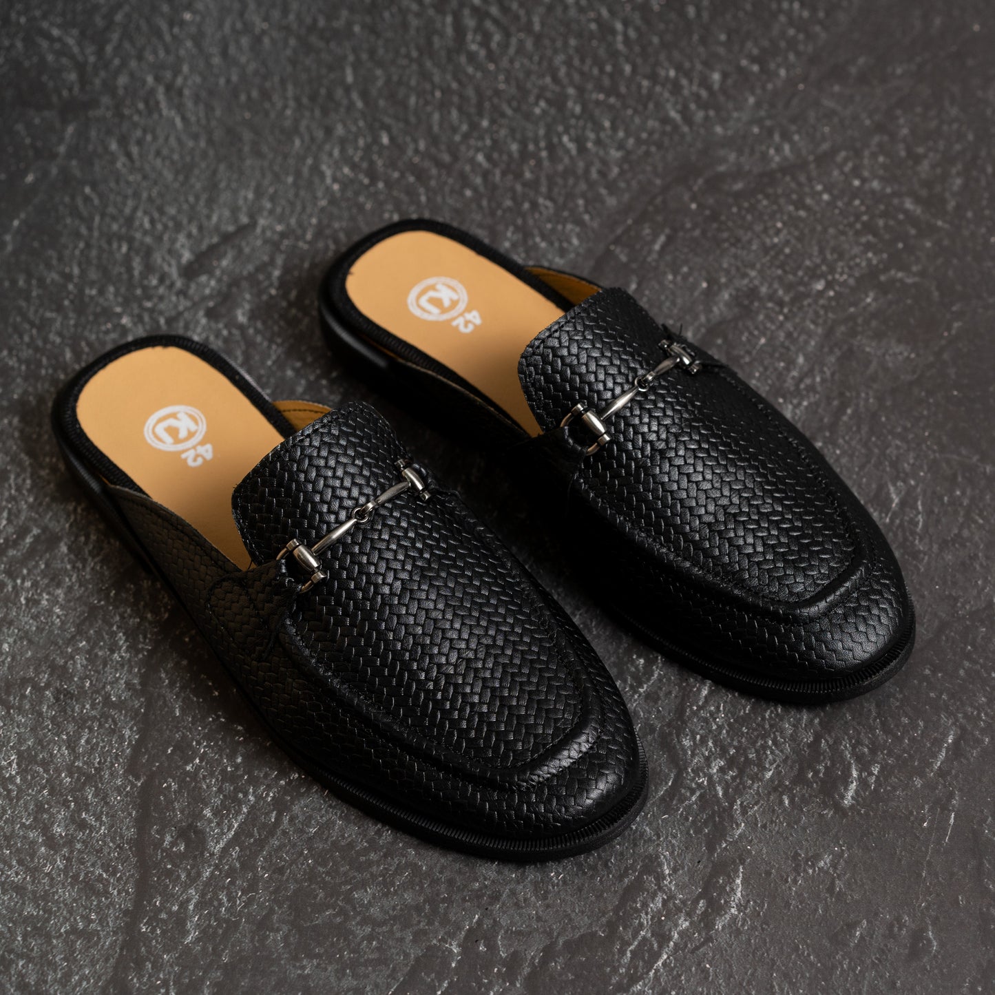 Opus Black Slipons